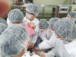 工場での製麺体験